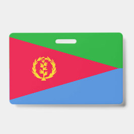 Crachá bandeira da Eritreia