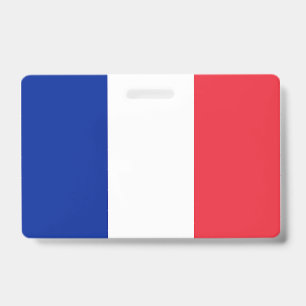 Crachá Bandeira da França