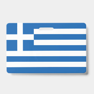 Crachá bandeira da Grécia