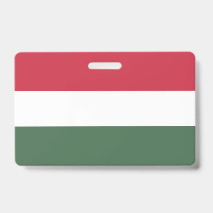 Crachá bandeira da Hungria