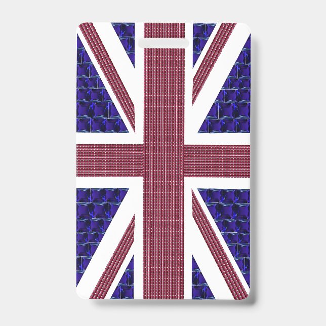 Crachá Bandeira da Inglaterra, Insígnia da Bandeira da Gr (Frente)