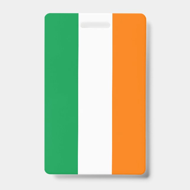 Crachá Bandeira da Irlanda (Frente)
