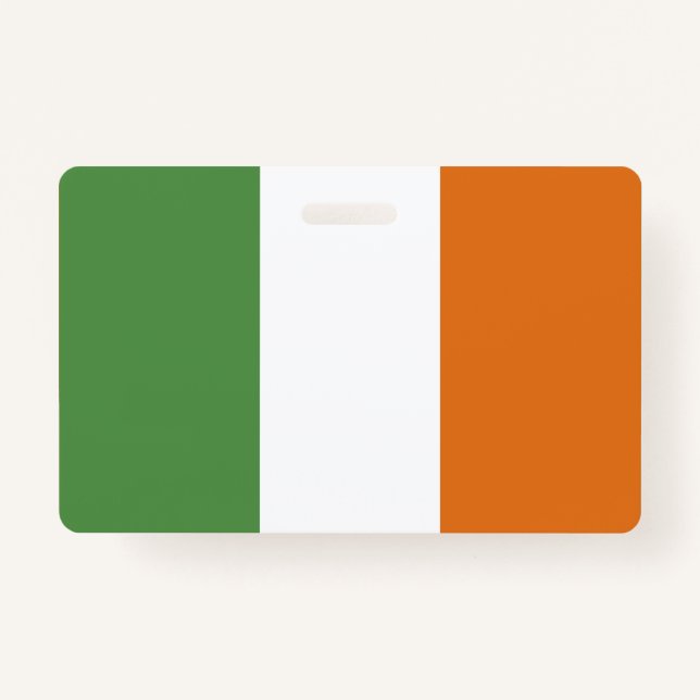 Crachá Bandeira da Irlanda (Frente)