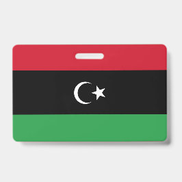 Crachá Bandeira da Líbia