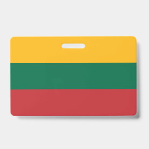 Crachá Bandeira da Lituânia