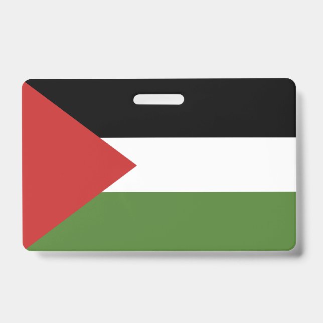Crachá bandeira da Palestina (Frente)