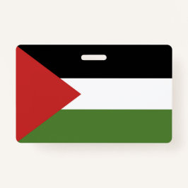 Crachá bandeira da Palestina
