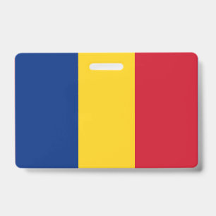 Crachá bandeira da Romênia