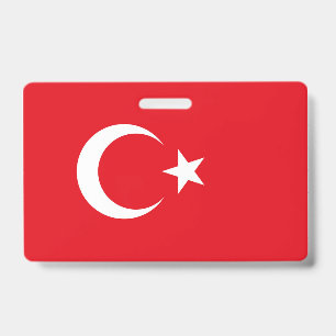 Crachá Bandeira da Turquia