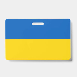 Crachá Bandeira da Ucrânia