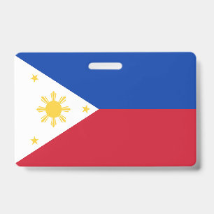 Crachá Bandeira das Filipinas