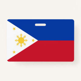 Crachá Bandeira das Filipinas