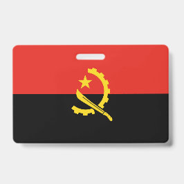 Crachá bandeira de Angola
