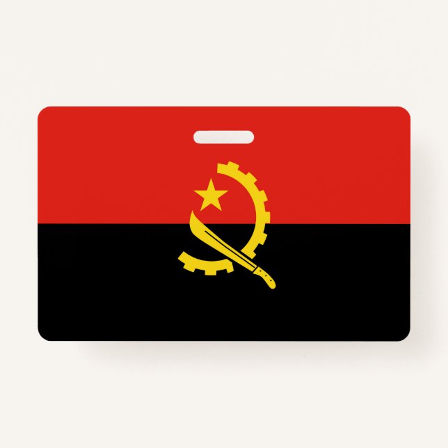 Crachá Bandeira de Angola (Frente)