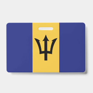 Crachá bandeira de Barbados