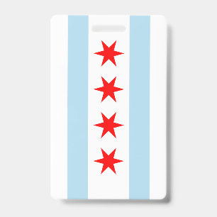Crachá Bandeira de Chicago