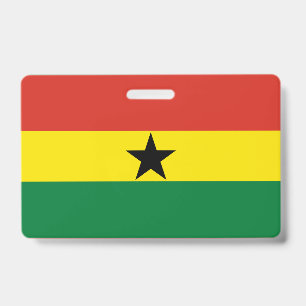 Crachá bandeira de Gana