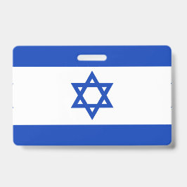 Crachá bandeira de Israel