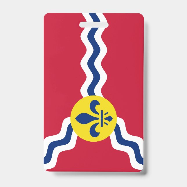 Crachá Bandeira de St. Louis, Missouri (Frente)