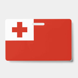 Crachá bandeira de Tonga