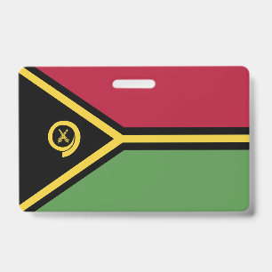Crachá Bandeira de Vanuatu