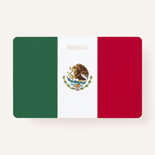 Crachá Bandeira do México (Frente)