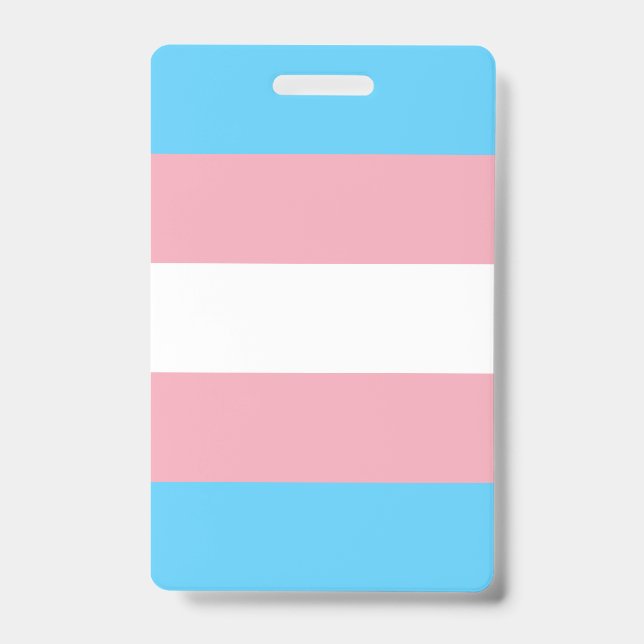 Crachá Bandeira do Orgulho Transgênero - Arco-íris LGBT (Frente)
