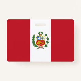 Crachá Bandeira do Peru