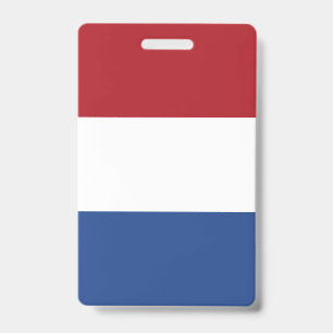 Crachá Bandeira dos Países Baixos
