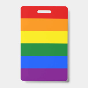 Crachá Bandeira LGBT Arco-íris da Pride Gay