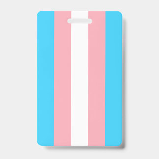 Crachá Bandeira Transgênero Personalizada