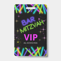 Bastão de Neon Bar Mitzvah ID991