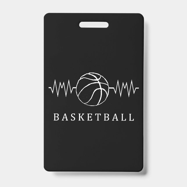 Crachá Batimento de basquete 2 (Frente)