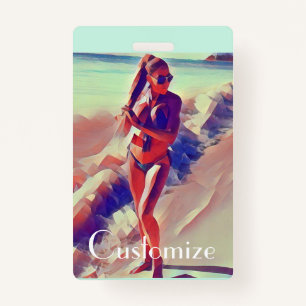 Crachá Beach Girl Thunder_Cove