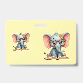 Crachá Bebê Elefante Sábio