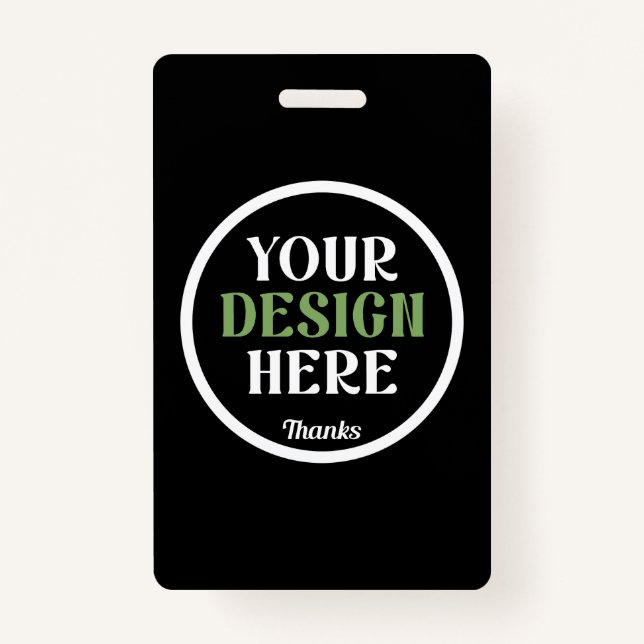 Crachá beijo personalizado, exclusivo, elegante e minimal (Frente)