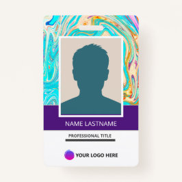 Crachá Best Card Presentation ID Card for work