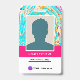 Crachá Best Card Presentation ID Card for work