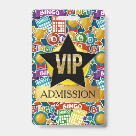 CRACHÁ BINGO VIP