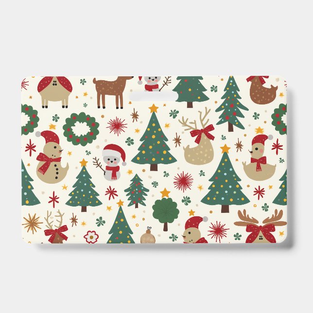 Crachá Bolsas de Natal (Frente)