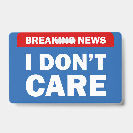 Crachá Breaking News