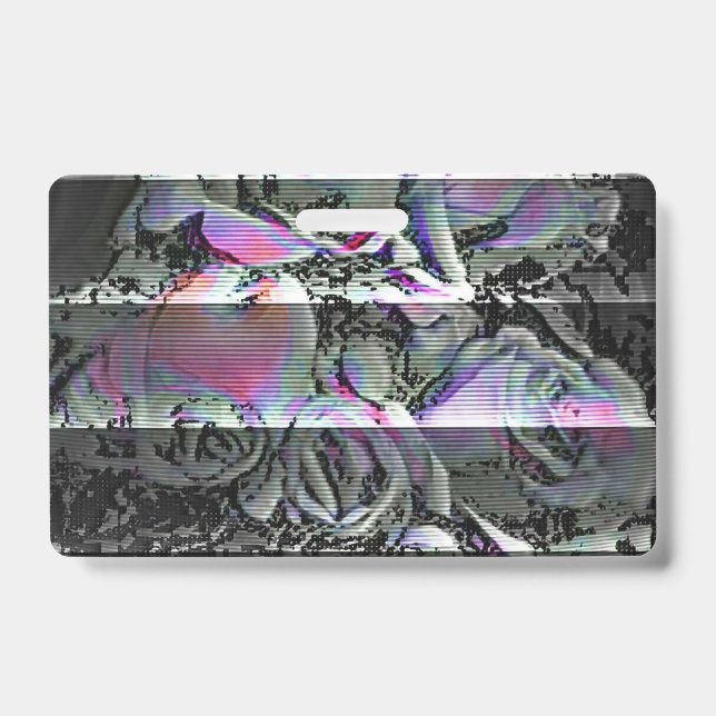 Crachá Buquê Techno (Frente)