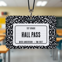 Caderno de composição Sala de aula Passagem preta