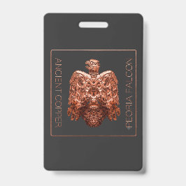 Crachá Camiseta Ancient Copper Peoria Falcon Restored