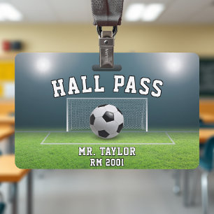 Crachá Campo de Futebol Treinador de Futebol Aula de Giná