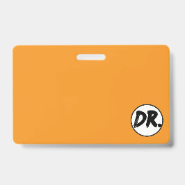 Crachá Capa de telefone Orange DR. Logo