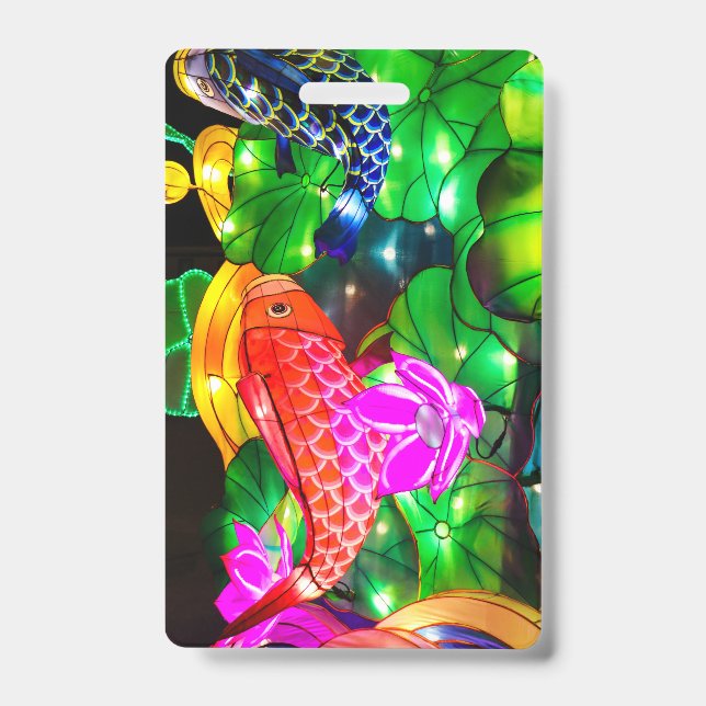 Crachá Carpas Iluminadas (Frente)