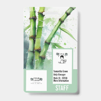 Crachá Cartão com fotos de segurança personalizado profis