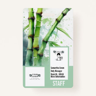 Crachá Cartão com fotos de segurança personalizado profis