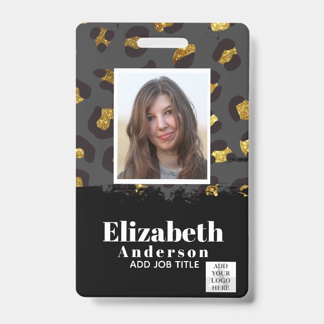 Crachá CARTÃO DE IDENTIFICAÇÃO COM FOTO - Passaporte VIP  (Frente)